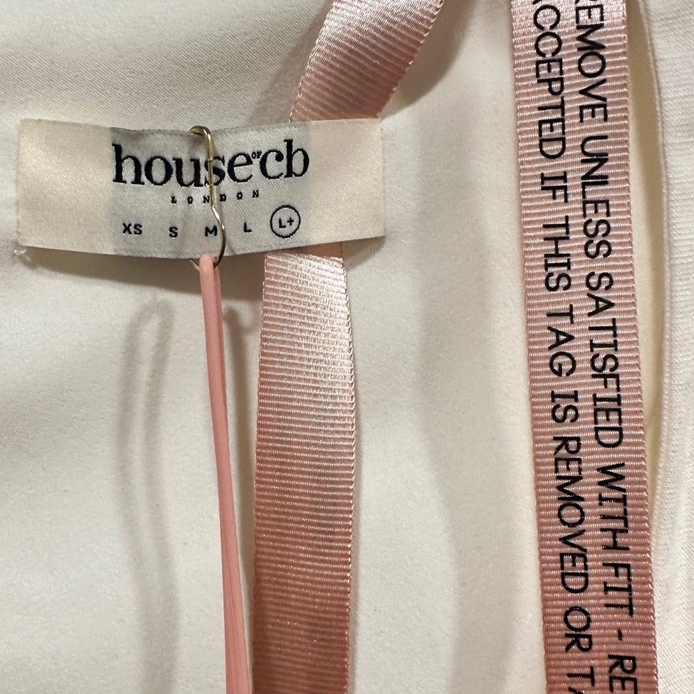 NWT House of CB Ellery White Dress SIZE XL / L+ - Picture 9 of 11